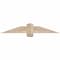 Ekena Millwork Eugene Smooth Timber Gable Bracket, Douglas Fir, 48"W x 8"H x 1 1/2"D x 5 1/2"F, 4/12 Pitch GBW048X08X0206EUG00SDF - alternate 1